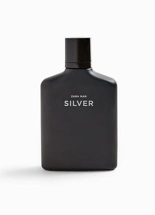 Туалетная вода для мужчин zara  silver 100 ml. тестер1 фото