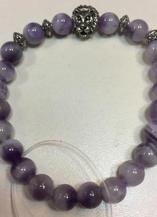Аметист браслет натуральный аметист