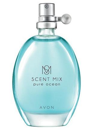 Туалетная вода pure ocean, 30 мл scent essense mix avon для нее и для него