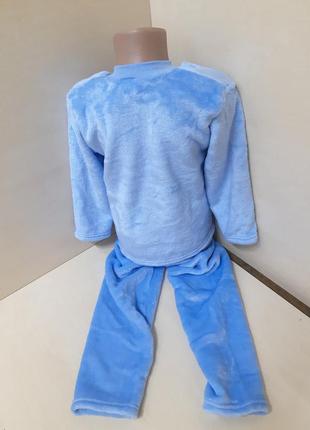 Махровая пижама для мальчика девочки р. 86  92 98 104 1105 фото