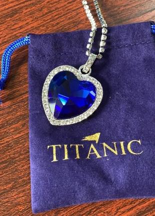 Ожерелье сердце океана из титаника loye цепочка, кулон7 фото
