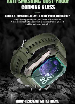 Мужские сенсорные умные смарт часы smart watch full touch 1.71 inch mel42-b с тонометром, пульсоксиметром7 фото