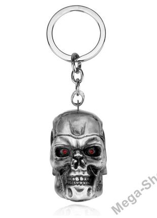 Брелок металлический для ключей, сумок, рюкзаков терминатор / terminator 1 брелоки на ключи1 фото