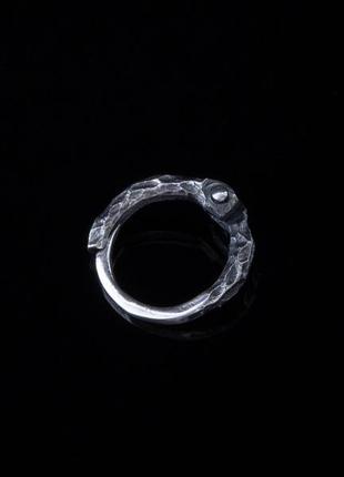 Серьги кольца серебро маленькие в мочку или в хрящевой пирсинг мужские серьги или серьги для сна2 фото