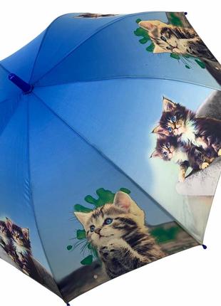 Дитяча парасоля для дівчаток і хлопчиків, тростина з яскравими малюнками від фірми flagman, fl145-5