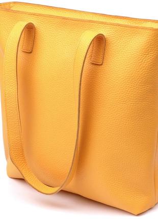 Стильна жіноча сумка shvigel 16358 жовтий