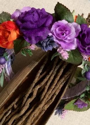 Венок. ручная работа.