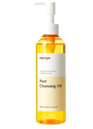 Manyo pure cleansing oil 200 ml - масло гидрофильное универсальное1 фото
