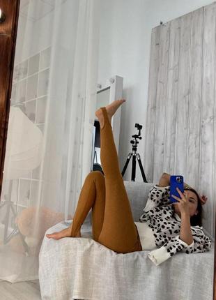 Лосіни ангора рубчик6 фото