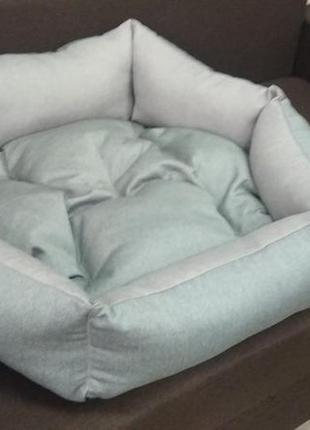 Теплий діван лежачий premium 90 x 80 см.лежанка,лежакі,лежак,лежак для кота,лежак для собаки