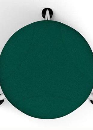 Пуф зелений круглий стенлі велюр 35х3543см,пуфіки,пуф кіж,пуф екожа,банкетка, банкетки2 фото