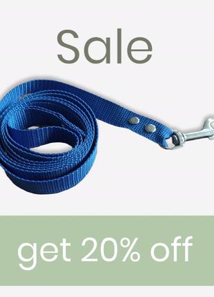 Поводок для собак 1.8мх2см/поводок нейлон/ поводок для собак/2 фото