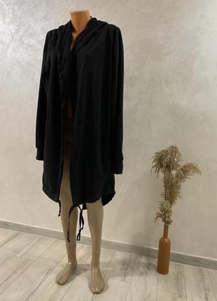 Ефектний подовжений кардиган пальто