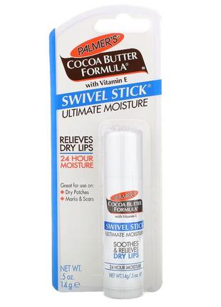 Palmer's cocoa butter formula swivel stick многофункциональный стик с маслом какао и витамином е 14 г2 фото