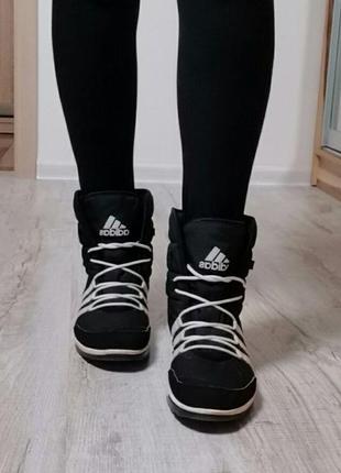 Жіночі демісезонні черевики-дутики оригінал adidas2 фото