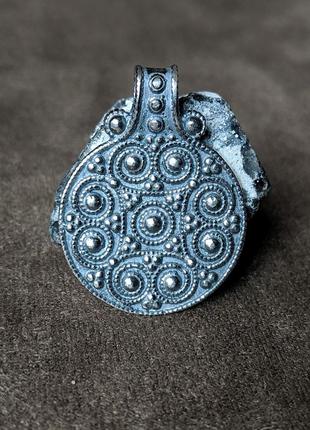 Серебряный кулон "космический"