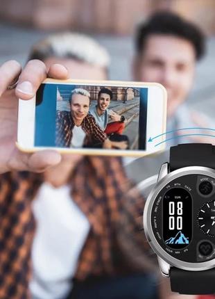 Мужские смарт-часы smart watch hybrid fr31-b / фитнес браслет трекер / розумний годинник3 фото