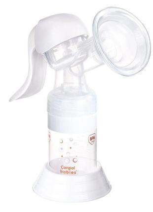 Молоковідсмоктувач ручний canpol babies basic (5903407122052)