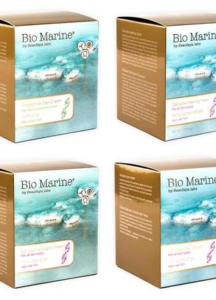 3 крема + маска bio marine для жирної та комбінованої шкіри