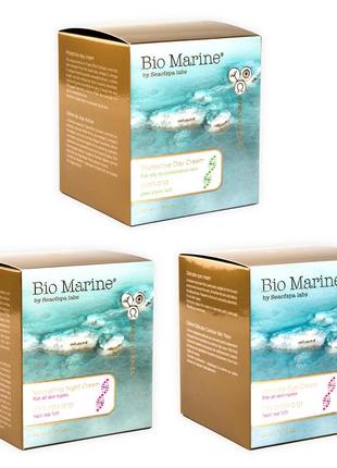 Подарунковий набір кремів bio marine 3в1