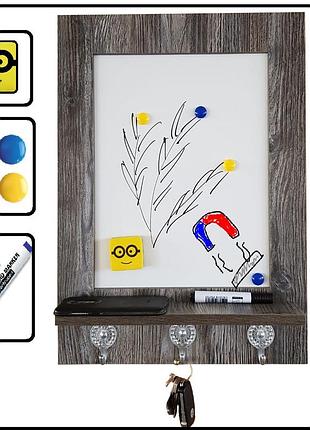 Настенная доска. магнитная доска для ключей. доска для заметок. доска для визуализации. доска желаний.