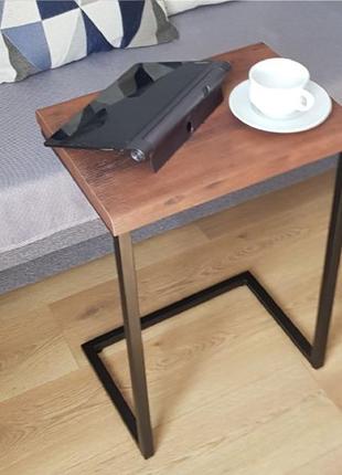 Журнальний столик. кавовий столик. приставний столик 40х30х60см.5 фото
