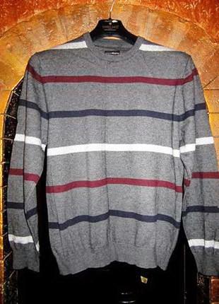 Стильный свитер от швейцарского бренда хлопок-шерсть4 фото