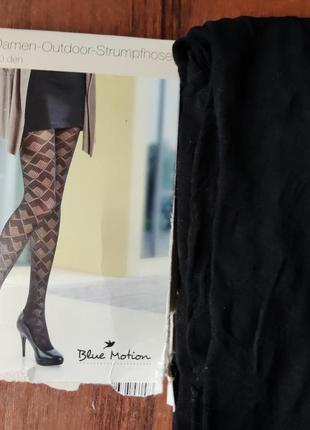 Колготки з візерунком blue motion 60den, 36-38