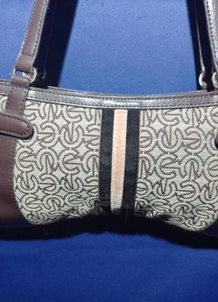 Сумочка -багет,текстиль і поліуретан