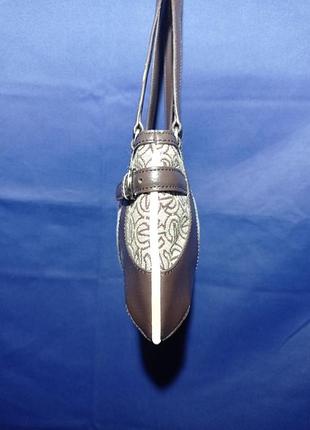 Сумочка -багет,текстиль і поліуретан