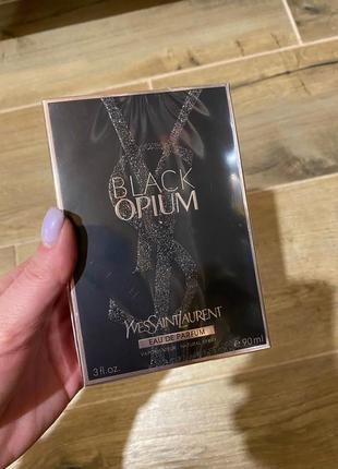 Yves saint laurent black opium  100 мл восточные, пряные