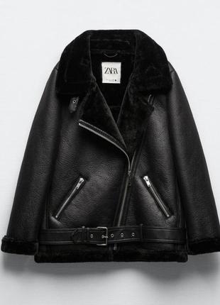 Дубленка zara