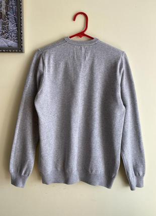 Пуловер сірий м розмір4 фото
