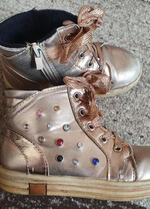 Детские ботинки сопоги туфли мокасины дутики угг р.28 (17.5-18 см)2 фото