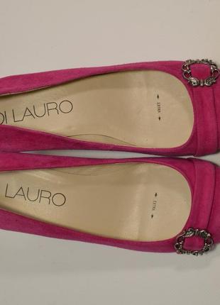 Di lauro италия оригинал! соблазнительные туфли повышенного комфорта, натуральная кожа4 фото