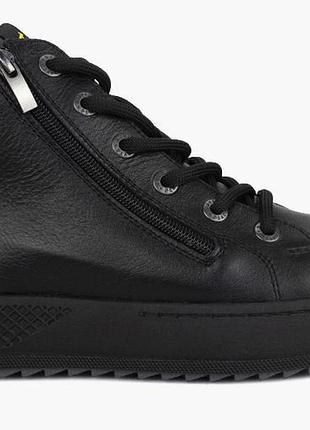 Ботинки мужские зимние чёрные натуральная кожа украина  esco - размер 40 (26,5 см)