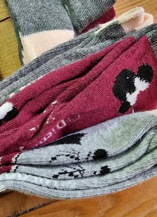 Комплект женских носков из 3 пар, размер 35-38, цвет серый, бордовый, светло-серый3 фото