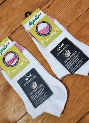 Носки женские низкие, размер 39-41, цвет белый