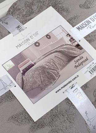 Махровая простынь maison d'or sanda light grey полуторка 160*240