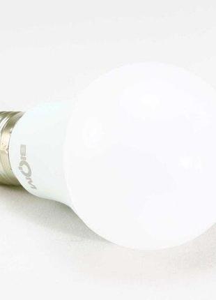 Светодиодная лампа biom bt-512 a60 12w e27 4500к матовая4 фото