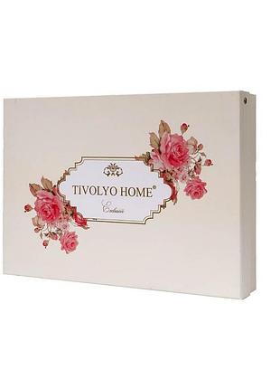 Набор полотенец tivolyo home nikita в коробке двойка(баня,лицо)