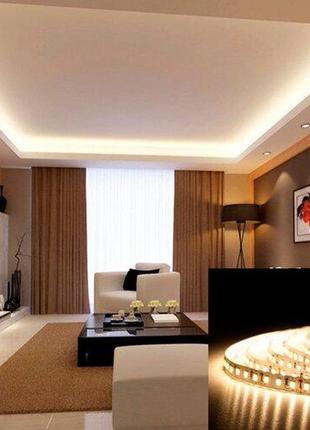 Светодиодная лента biom professional bps-g3-12-2835-120-ww-20 теплый белый, негерметичная, 1м