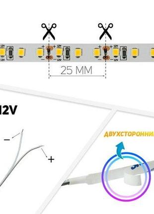 Светодиодная лента biom professional bps-g3-12-2835-120-ww-20 теплый белый, негерметичная, 1м