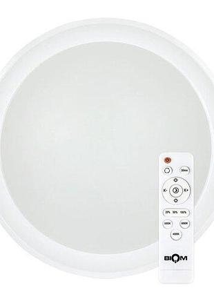 Светильник светодиодный biom smart sml-r10-80 3000-6000k 80вт с д/у