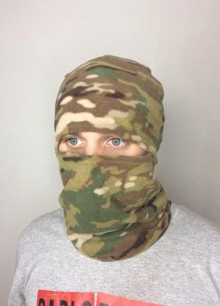 Тактическая зимняя шапка - балаклава утепленная на флисе военные шапки балаклавы, маска балаклава3 фото