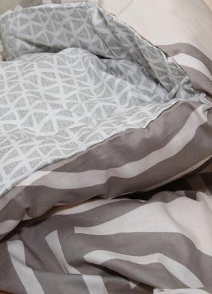 Комплект постельного белья 2х спальный из сатина люкс с компаньоном s3545 фото