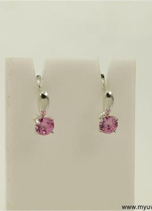 Детские серьги из серебра