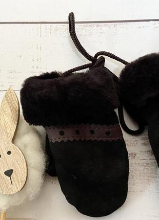 Рукавички дитячі з овечої шерсті , рукавички теплі дитячі, рукавички з овчини