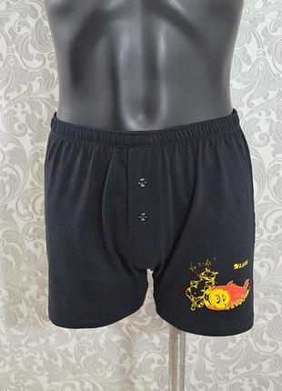 Трусы семейные из хлопка с рисонком lans 01/017