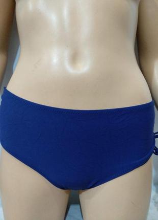 Плавки жіночі для плавання з регулюванням по висоті колір синій розмір 54 56 укр